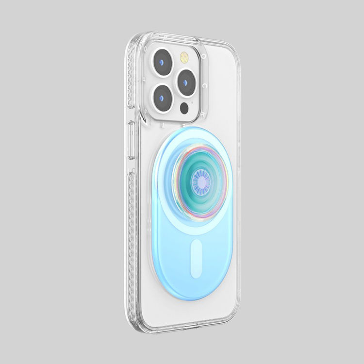 Picture of PopSockets PopGrip Magnetic Grip and Stand for MagSafe - Blue Opalescent