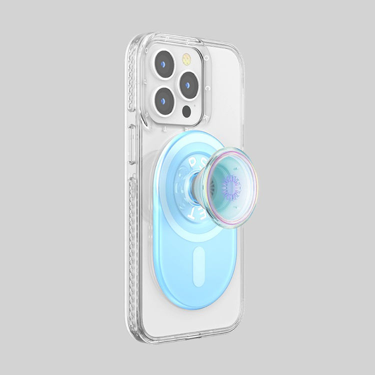 Picture of PopSockets PopGrip Magnetic Grip and Stand for MagSafe - Blue Opalescent