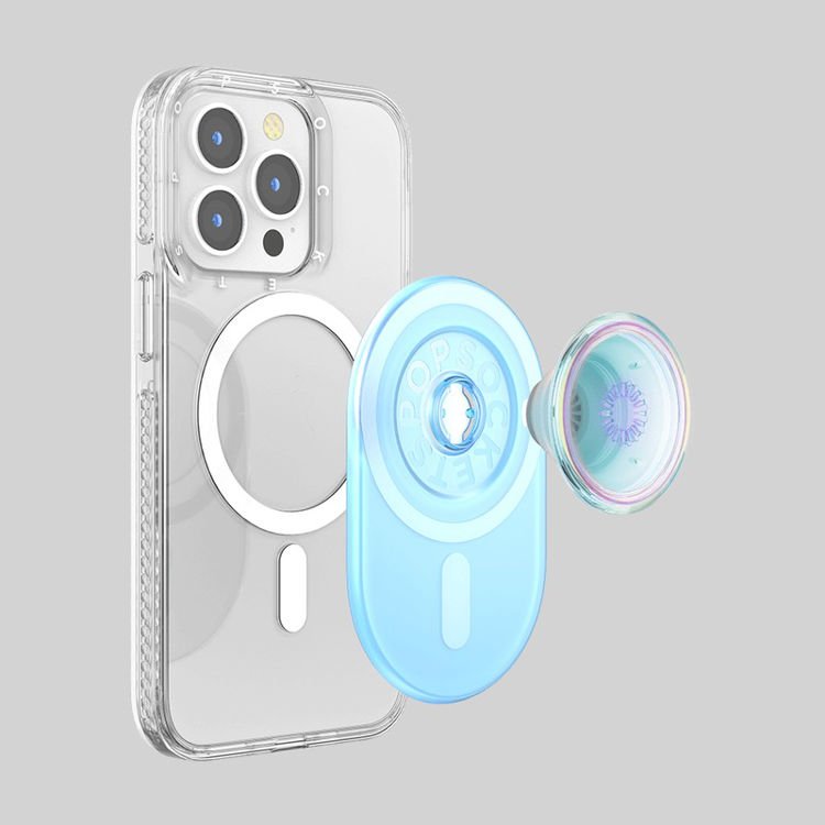 Picture of PopSockets PopGrip Magnetic Grip and Stand for MagSafe - Blue Opalescent