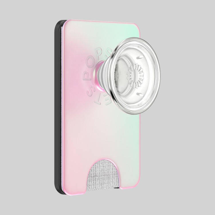 Picture of PopSockets - PopWallet Plus for Apple MagSafe - Mermaid Pink