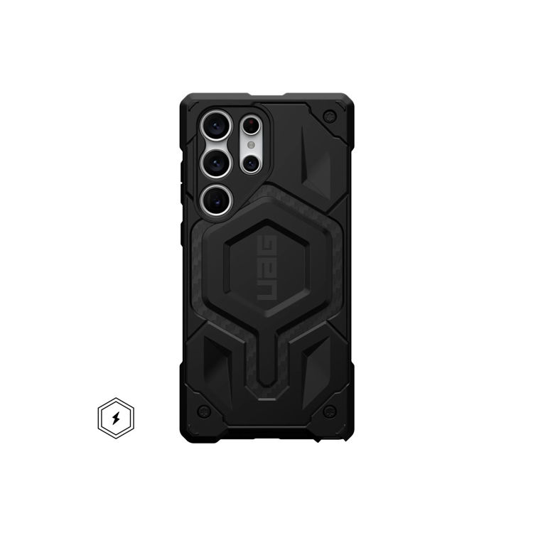 Picture of UAG - Monarch Pro Case for Samsung Galaxy S23 Ultra - Carbon Fiber