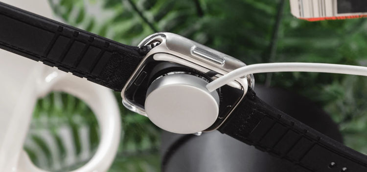 صورة SwitchEasy NUDE Tempered Glass Hybrid Case for Apple Watch Series 7 41mm