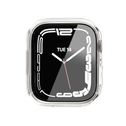 Picture of SwitchEasy NUDE Tempered Glass Hybrid Case for Apple Watch Series 7 45mm