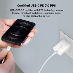 Picture of BELKIN BOOST CHARGE WALL CHARGER WITH PPS