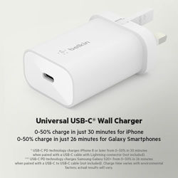 Picture of BELKIN BOOST CHARGE WALL CHARGER WITH PPS