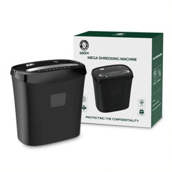 Picture of Green Mega Shredding Machine 15L - Black