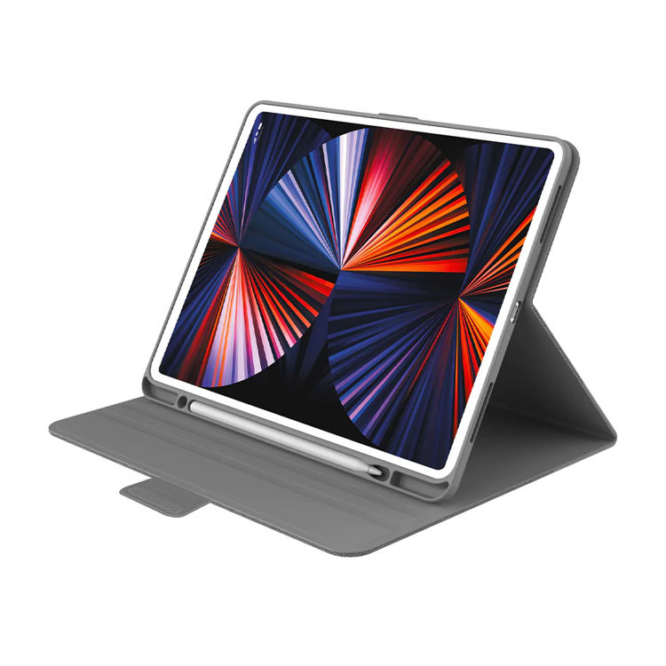 صورة Cygnett Tekview iPad Air 10.9 & 11 (2021/2020/2018) Case with Apple pencil holder - Grey (CY4013TEKVI)