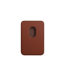 Picture of Apple iPhone Leather Wallet with MagSafe Umber