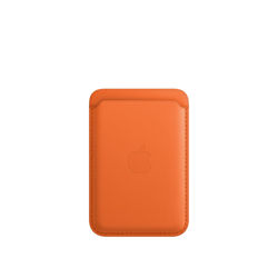 Picture of Apple iPhone Leather Wallet with MagSafe Orange