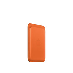 Picture of Apple iPhone Leather Wallet with MagSafe Orange