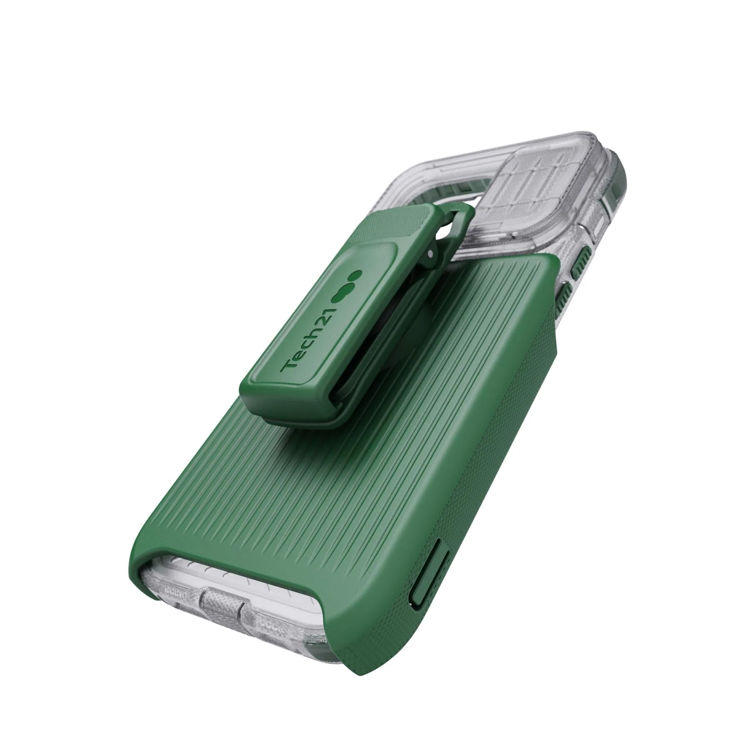 صورة Tech21 Evo Max - Apple iPhone 14 Pro Max Case MagSafe  Compatible - Frosted Green