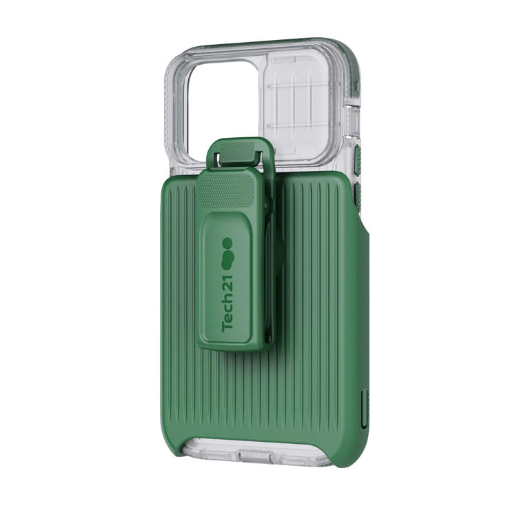 صورة Tech21 Evo Max - Apple iPhone 14 Pro Max Case MagSafe  Compatible - Frosted Green