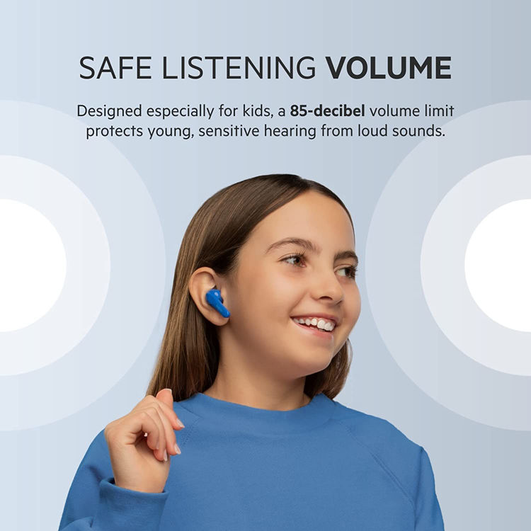 صورة Belkin SoundForm Nano Wireless Earbuds For Kids (BLUE)