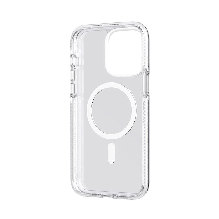 صورة Tech 21 Evo Crystal - Apple iPhone 14 Pro Max Case MagSafe® Compatible - White