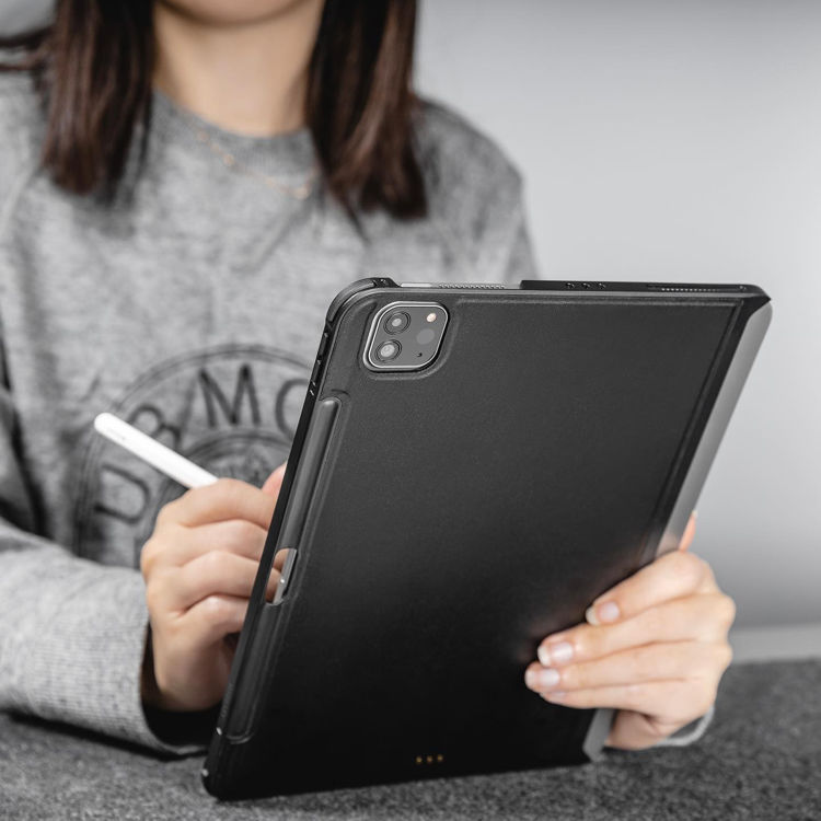 Picture of SwitchEasy MAGEASY CITICOVER Magnetic Protective Case For iPad Pro 12.9" (2022-2021) - Leather Black