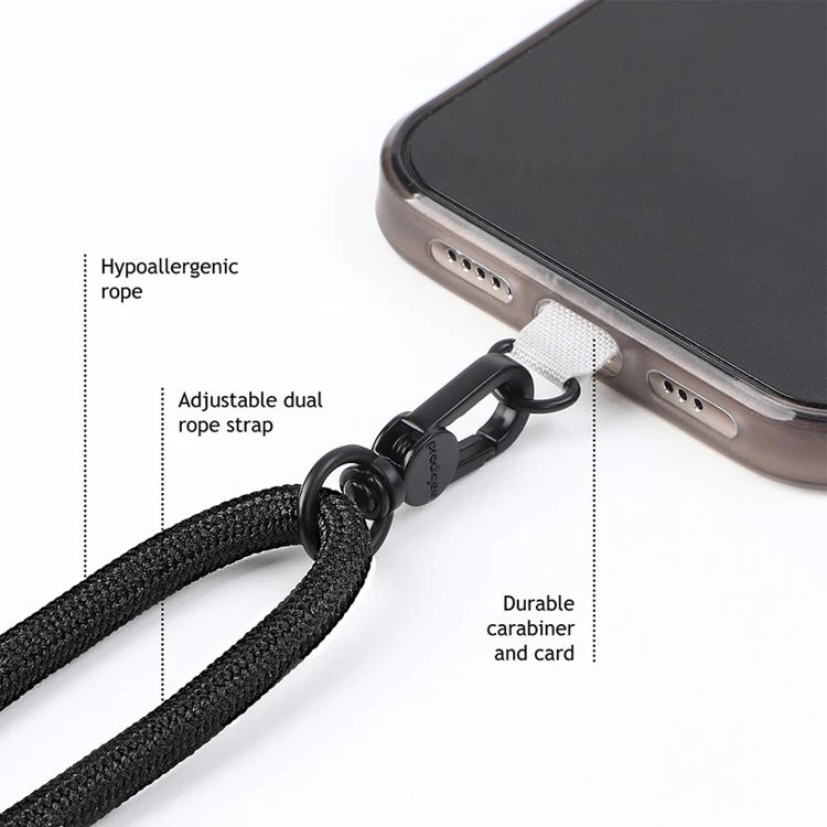 Picture of Prodigee - Universal Smartphone Adjustable Neck Strap - Black
