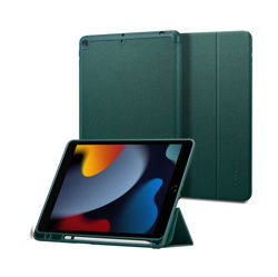 Picture of Spigen Urban Fit case for iPad 10.2 2021 2020 2019 Midnight Green