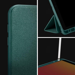 Picture of Spigen Urban Fit case for iPad 10.2 2021 2020 2019 Midnight Green