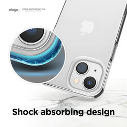 Picture of elago Hybrid Clear Case for iPhone 14 