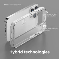 Picture of elago Hybrid Clear Case for iPhone 14 Pro