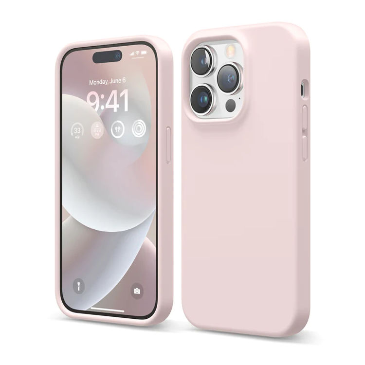 صورة elago Premium Silicone Case for iPhone 14 Pro (Lovely Pink)