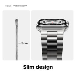 Picture of Elago Apple Watch Metal Band - 42mm,44mm,45mm- Sliver