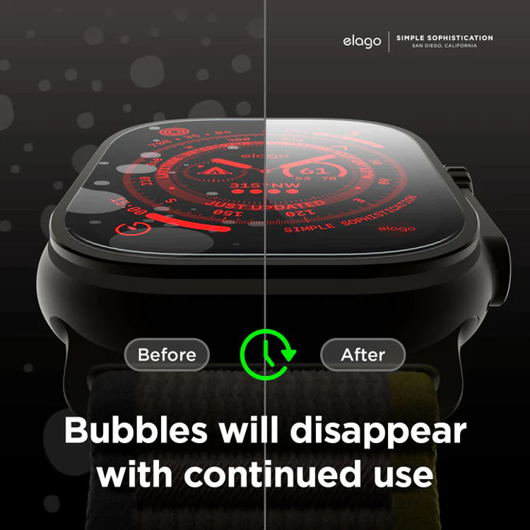 صورة Elago Tempered Glass Screen Protector for Apple Watch Ultra