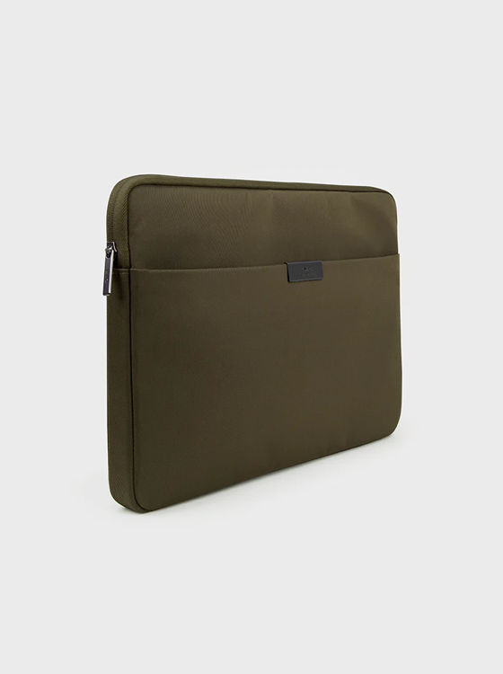 صورة UNIQ Bergen Protective water resistant laptop sleeve (Up to 14 inches) OLIVE GREEN