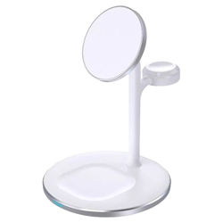 Picture of CHOETECH MAGLEAP DUO 3IN 1 MAGNETIC WIRELESS CHARGING STAND