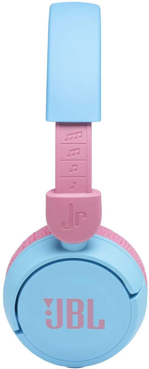 Picture of JBL Jr310BT Kids Wireless on-ear headphones - Light Blue Pink