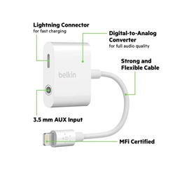 Picture of BELKIN 3.5MM AUDIO+CHARGE ROCKSTAR