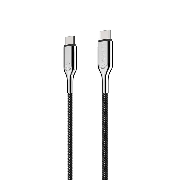صورة Cygnett Armoured USB-C to USB-C (USB 2.0) Cable - Black 2m