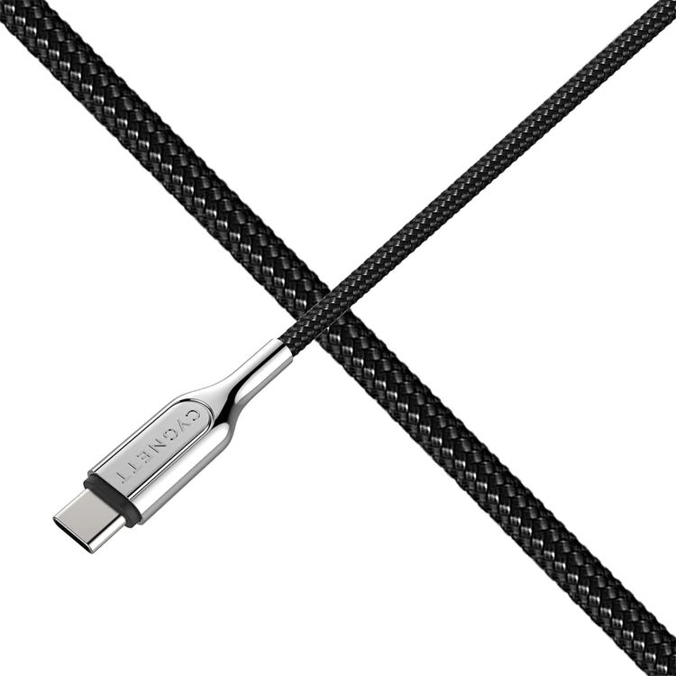 صورة Cygnett Armoured USB-C to USB-C (USB 2.0) Cable - Black 2m