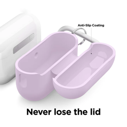 Picture of Elago Silicone Hang Case for AirPods Pro 2nd Gen - Lavender