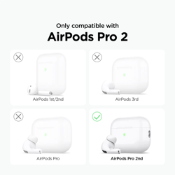 Picture of Elago Silicone Hang Case for AirPods Pro 2nd Gen - Lavender