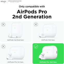 Picture of Elago Silicone Hang Case for AirPods Pro 2nd Gen - Jean Indigo