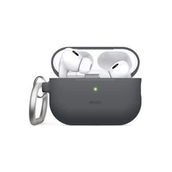 Picture of Elago Silicone Hang Case for AirPods Pro 2nd Gen - Dark Gray