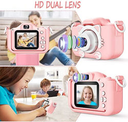 Picture of G-TAB KC01 Kids Camera Pink