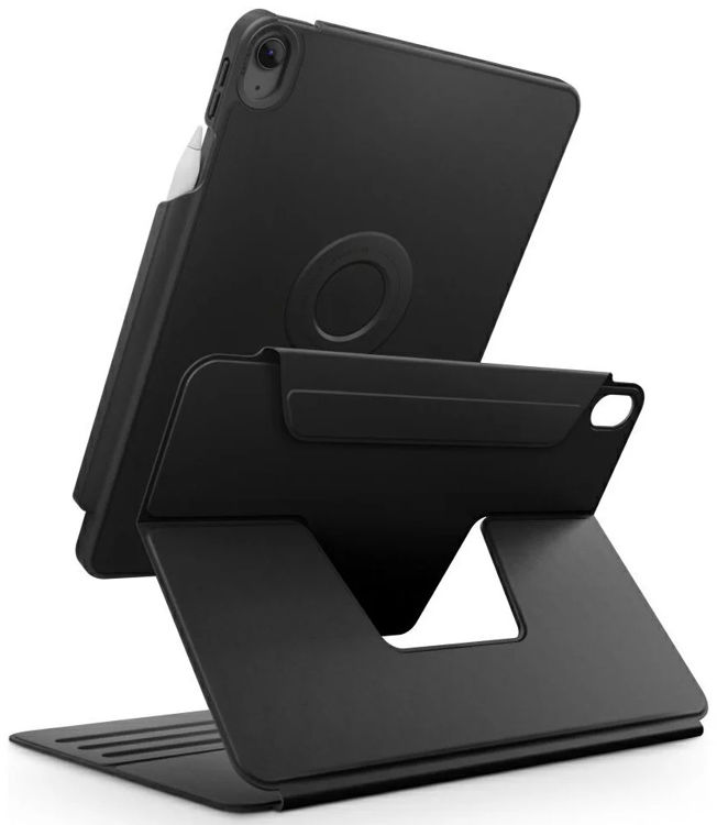 Picture of UNIQ ROVUS SNAPMOUNT MAGNETIC 360 ROTATING DETACHABLE CASE FOR IPAD AIR 11 (M2-M3) - DALLAS BLACK 