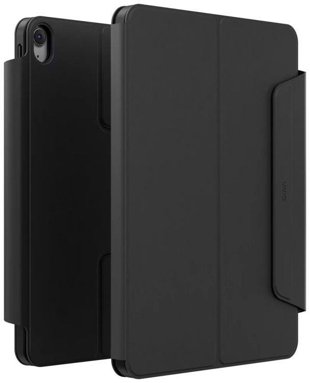Picture of UNIQ ROVUS SNAPMOUNT MAGNETIC 360 ROTATING DETACHABLE CASE FOR IPAD AIR 11 (M2-M3) - DALLAS BLACK 