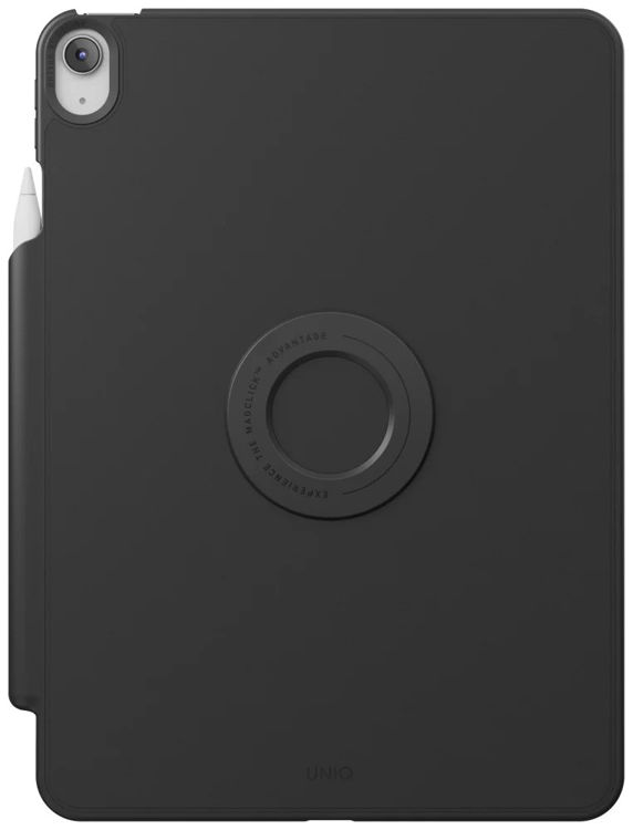 Picture of UNIQ ROVUS SNAPMOUNT MAGNETIC 360 ROTATING DETACHABLE CASE FOR IPAD AIR 11 (M2-M3) - DALLAS BLACK 