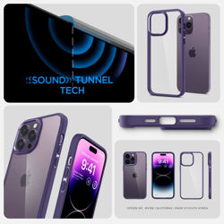 Picture of SPIGEN ULTRA HYBRID APPLE IPHONE 14 PRO DEEP PURPLE_ACS05577