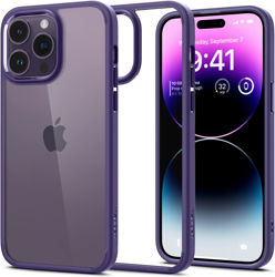 Picture of SPIGEN ULTRA HYBRID APPLE IPHONE 14 PRO DEEP PURPLE_ACS05577