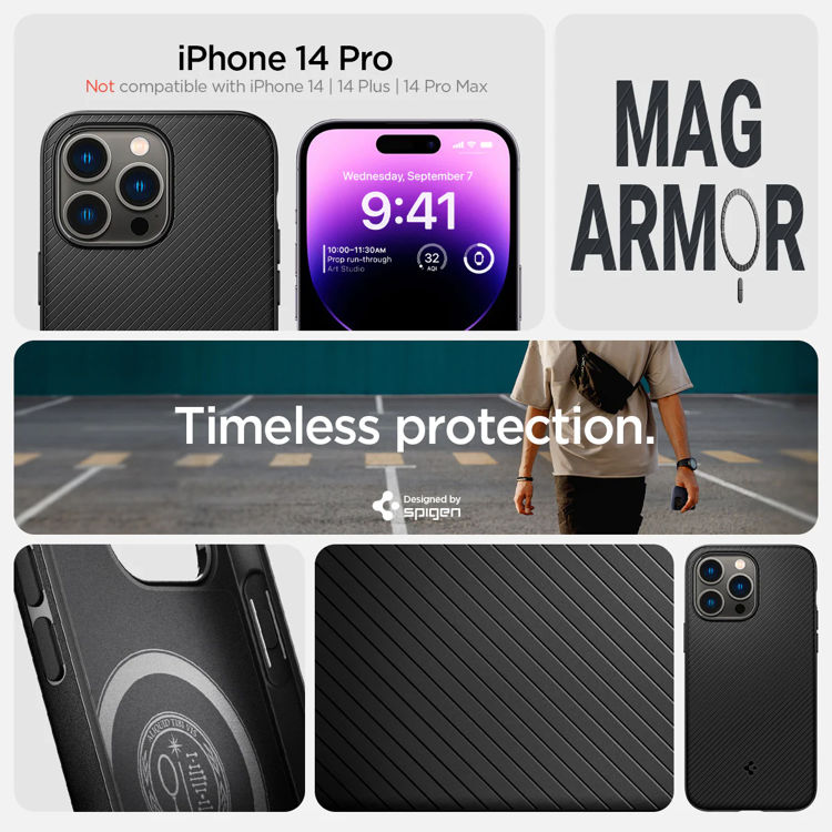 صورة Spigen  Core Armor MagSafe Case for Apple iPhone 14 Pro