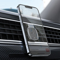 Picture of Acefast Magnetic Car Phone Holder for Ventilation Grille Gray