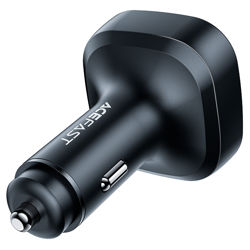 Picture of Acefast Fast Car Charger 101W (2xUSB-C+USB-A) with OLED Smart Display