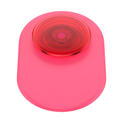 Picture of PopSockets: PopGrip for MagSafe Phone Stand and Grip - Translucent Neon Pink