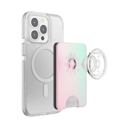 Picture of PopSockets - PopWallet Plus for Apple MagSafe - Mermaid Pink