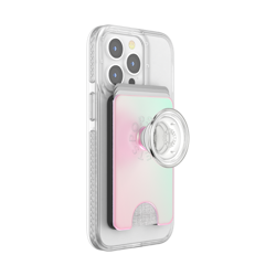 Picture of PopSockets - PopWallet Plus for Apple MagSafe - Mermaid Pink