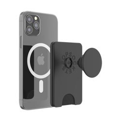 Picture of PopSockets PopWallet with PopGrip Cell Phone Grip & Stand with MagSafe